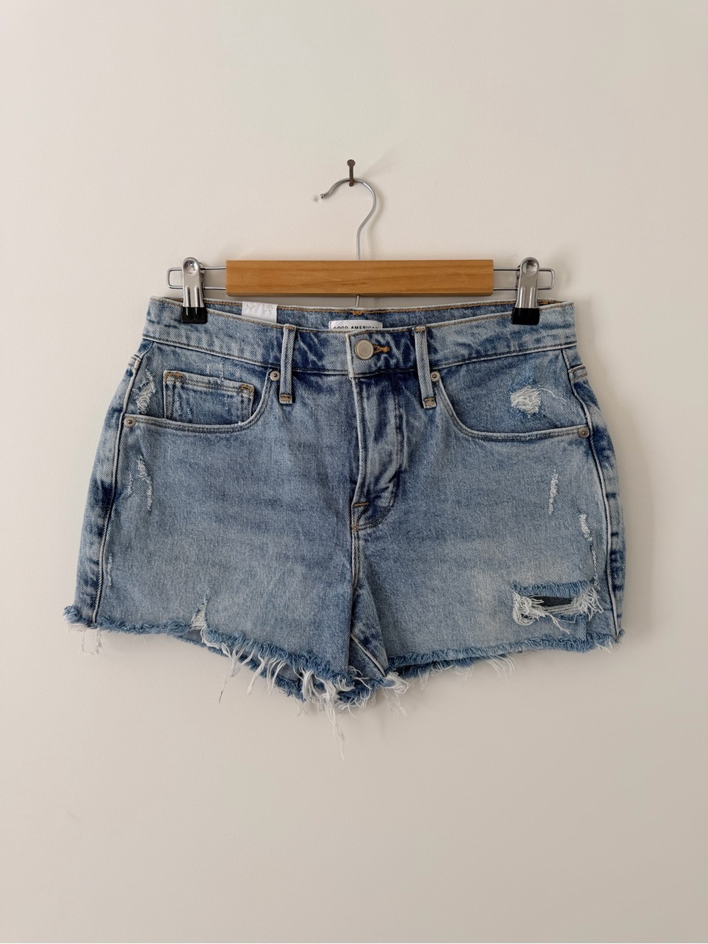 Good American Good 90s Jean Shorts